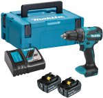 Wiertarko-wkrętarka Makita CORDLESS DRILL DHP490RTJ 2X5AH 18V | 0197050009968 | 0197050009968
