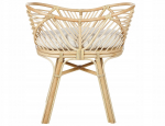 Beliani Ł&oacute;żeczko dziecięce Rattan GRUISSAN 50 x 70 cm | 425552   Bel | 4255664844330