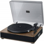 Gramofon Muse plaadim&auml;ngija stereos&uuml;steem | MT-107 BTO | 2x5 W | Bluetooth | Black/Brown | MT-107 BTO | 3700460206499