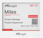 MILESIGHT IoT Milesight IoTE-inkDisplay LoRaWAN | DS3604-868M | 6974225036035