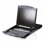 Przełącznik Aten ATEN KVM 16 port Dual Rail LCD 19'' + keyboard + touchpad USB-PS/2 | CL5816N-ATA-AG | 4719264642548