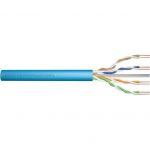 Digitus Kabel teleinformatyczny U/UTP kat. 6A 4x2xAWG23 LSOH drut niebieski Dca DK-1614-A-VH-5 /500m/ | DK-1614-A-VH-5 | 4016032441885