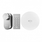 Zestaw inteligentny zamek Ezviz DL01 RPO + Cyferblat DL01CP + Bramka A3 Wi-Fi ZigBee | CS-DL01/DL01CP/A3 | 6941545632346