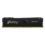 Kingston KF436C17BB/8 Technology FURY Beast DIMM, 1x 8 GB, DDR4, 3600 MHz, CL17, Black | KF436C17BB/8 | 0740617319798