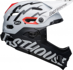 Bell Kask full face BELL SUPER DH Rozmiar kasku: S(52-56cm), Wybierz kolor: Fasthouse Matte Gloss Black White | BEL-7138417 | 768686469046