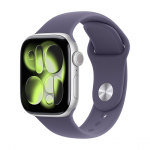 Apple Watch 11 GPS 46mm Silver Alu Sport Band M/L Purple  (MEVA4ET/A) | MEVA4ET/A | 0195950464368
