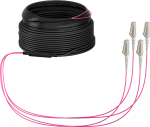 Kaabel InfiniBand / fiiberoptiline 30 m 4x LC U-DQ(ZN) BH Beige, Black, Purple EFB Elektronik O8303S30OM4 | O8303S30OM4 | 4049759305758