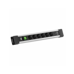 Toiteplokk Bachmann BACHMANN CONNECTUS 6xCEE7/3, 1xl&uuml;liti, 1xUSB C/C 65 W, pikkus 2,0 m, CEE7/7, Grey | 4057298227288 | 4057298227288