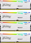 Pamięć Kingston Fury Beast RGB, DDR5, 128 GB, 5200MHz, CL40 (KF552C40BWAK4-128) | KF552C40BWAK4-128 | 0740617335101