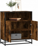 vidaXL Komoda, przydymiony dąb, 68x35x76 cm, materiał drewnopochodny | 849001 VidaXL | 8721102840609