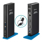 i-tec USB 3.0 / USB-C Dual HDMI Docking Station 2x HDMI LAN Audio 6x USB (1x port szybkiego ładowania BC 1.2) - Stacja dokująca | U3DUALHDMIDOCK | 8595611703843