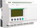 Schneider Electric moodulne nutikas relee Zelio Logic - 24 sisendit/v&auml;ljundit - 24 V AC - taimer - ekraan SR3B261B | SR3B261B | 3389110550016