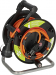 Brennenstuhl Garant G Bretec IP44 Gartenkabeltrommel, 1 Anschluss (Black/orange, 23 + 2 Meter) | 1148500 | 4007123687084