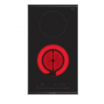 Bosch Serie 6 PKF375FP2E hob Black Built-in 30 cm Ceramic 2 zone(s) | PKF375FP2E | 4242005283286