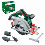 Bosch Powertools Universaalne k&auml;sitsaag UniversalCirc 18V-53, 18V (green/black, Li-Ion aku 2,5Ah, POWER FOR ALL ALLIANCE) | 06033B1402 | 4053423243093