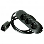 Online USV s&uuml;steemi toitekaabli adapter UPS-ile, 16A (KG16A3SCH) | KG16A3SCH | 4026908001303
