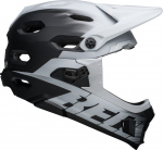 Bell Kask full face BELL SUPER DH Rozmiar kasku: S(52-56cm), Wybierz kolor: Matte Black White | BEL-7138423 | 768686469077