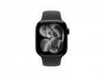 Apple Watch Series 11 (2025) GPS 42mm Jet Black Alu Case, Black Sport Band S/M EU MEQT4 | MEQT4ZR/A | 0195950631388