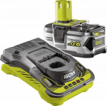 Ryobi laadija ja laetav aku komplekt Ryobi RC18150-250 Litiumioon 5 Ah 18 V | S7109390 | 4892210176127