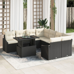 vidaXL 9-osaline aiam&ouml;&ouml;bli komplekt Beige, Brown | 3357710 | 8721288379139