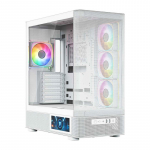 Obudowa Volcano AQ400 ARGB MIDI WHITE | MC-A-AQ400-4FA-W | 5903560983095
