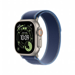 Apple Watch Ultra 3 GPS + Cellular 49mm Natural Titanium korpus sinise/hele sinise rihmaga - M/L MEWU4 EU | 42761700 | 195950609462