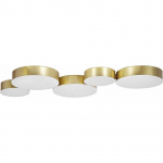 Laelamp Beliani LED 5-punkti metallist kuldne LUGA! | 300560 Bel | 4251682271370