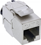 InLine 24 tk hulgi-pakk InLine&reg; Keystone RJ45 pesa &otilde;huke, SNAP-In, Cat.8.1, integreeritud kaabliside | B-76202Q | 4043718312160