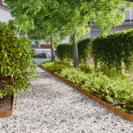 vidaXL vidaXL Paekivipiirded, 50 tk, 10x103 cm, painduvad, Corten teras | 821891 | 8720287145615