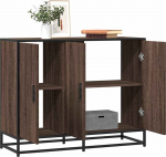 vidaXL Komoda, brązowy dąb, 94x35x76 cm, materiał drewnopochodny | 849008 | 8721102840678