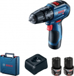 Urbjma&scaron;īna-skrūvgriezis Bosch GSB 12V-30 12 V 2 x aku 2 Ah (6019G9100) | 06019G9100 | 3165140955454