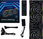 Lian Li UNI FAN TL Wireless L&uuml;fter, ARGB, PWM, 3er-Pack - Reverse Blade, 120mm, Black | 12RTL1W3B | 4718466017352