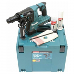 Makita Akku-Kombihammer DHR283ZJU SDS-PLUS, 36Volt (2x18V) (blau/schwarz, ohne Akku und Ladeger&auml;t) | DHR283ZJU | 0088381857871