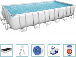 Bestway Basen stelażowy Power Steel 732x366cm 6w1 (56474) | 93109 | 6942138987201
