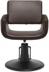 Activeshop fotel fryzjerski Mataro Brązowy czarna podstawa | 5906717465314 | 5906717465314