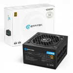 EFFITEK Netzteil 1200W Gold ATX 3.1, PCI 5.1 Modularer Kabel | EG-1200 | 4262478810024