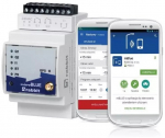 Digitaalne astronoomiline programmeerija microBLUE GPS v&auml;lisantenniga kruvile 230 V AC 52x104x62 mm AC1: 5A/250 V AC RABB7012G1W8 | RABB7012G1W8 | 5905159536118