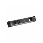 Toiteplokk Bachmann BACHMANN STEP ALU 2xCEE7/3, 1x USB-C/C 100 W, 1x CM | 4057298221521 | 4057298221521