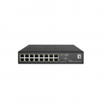 Switch LevelOne LevelOne GES-2216 hallatav L2 Gigabit Ethernet (10/100/1000) Black | GES-2216 | 4015867229989