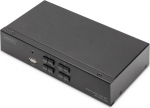 L&uuml;liti Digitus DIGITUS KVM-l&uuml;liti, 4K60HZ, 4x1 DP sisend, 1x DP USB v&auml;ljund | DS-12891 | 4016032487876