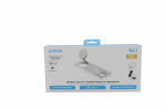 Laadija Anker MagGo 3in1 Pad 15W Qi2 White | B25M1321 | 194644173272