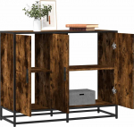 vidaXL Komoda, przydymiony dąb, 94x35x76 cm, materiał drewnopochodny | 849006 | 8721102840654