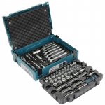 Makita Handwerkzeug-Set E-08713, 120-teilig (inkl. Umschalt-Knarre 3/8", MAKPAC Gr.1) | E-08713 | 0088381576727