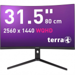 TERRA LCD/LED 3285W HA black CURVED USB-C/HDMI/DP | 3030245 | 4039407082872
