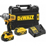 Klucz udarowy Dewalt DEWALT.KLUCZ UDAROWY 1/2" 18V 812Nm 2x5,0Ah 4-BIEGI TSTAK PIERŚCIEŃ ZABEZPIECZAJĄCY DCF891P2T | DCF891P2T-QW | 5035048743614