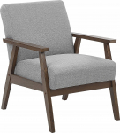 Beliani Fotel szary ASNES! | 230831 Bel | 4251682253932