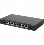 Ruijie Reyee RG-ES209MG-P | Switch Smart, 9 port&oacute;w, 8x2,5GE, 8xPoE+, 130W, 1x10GE SFP+, Cloud | 6976915003327 | 6976915003327