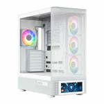 Obudowa Volcano AQ500 ARGB MIDI WHITE | MC-A-AQ500-4FA-W | 5903560983118
