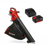 Einhell Power X-Change Akulaubapuhur VENTURRO 18/210 komplekt, 18V, lehepuhur/lehepuhur (red/black, 1x Li-Ion aku 4,0Ah, POWER FOR ALL ALLIANCE) | 4326820 | 4006825694116