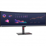Lenovo ThinkVision P49w-30 (125 cm (49 Zoll), Black, DQHD, IPS, Thunderbolt 4, HDMI, DisplayPort) | 63DBRAT1EU | 0196802362085